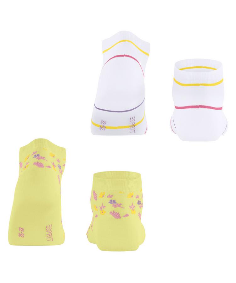 ESPRIT ESPRIT Flowers & Stripes SN 2 2-Pack Socken Damen - daffodil (1253) - 0 | SportScheck