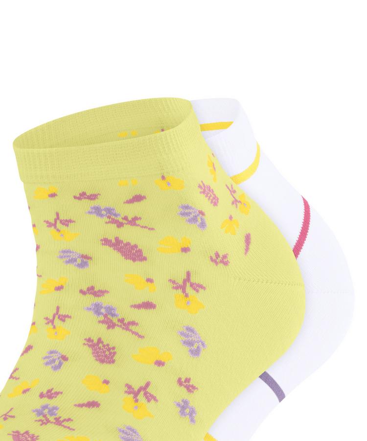 ESPRIT ESPRIT Flowers & Stripes SN 2 2-Pack Socken Damen - daffodil (1253) - 1 | SportScheck