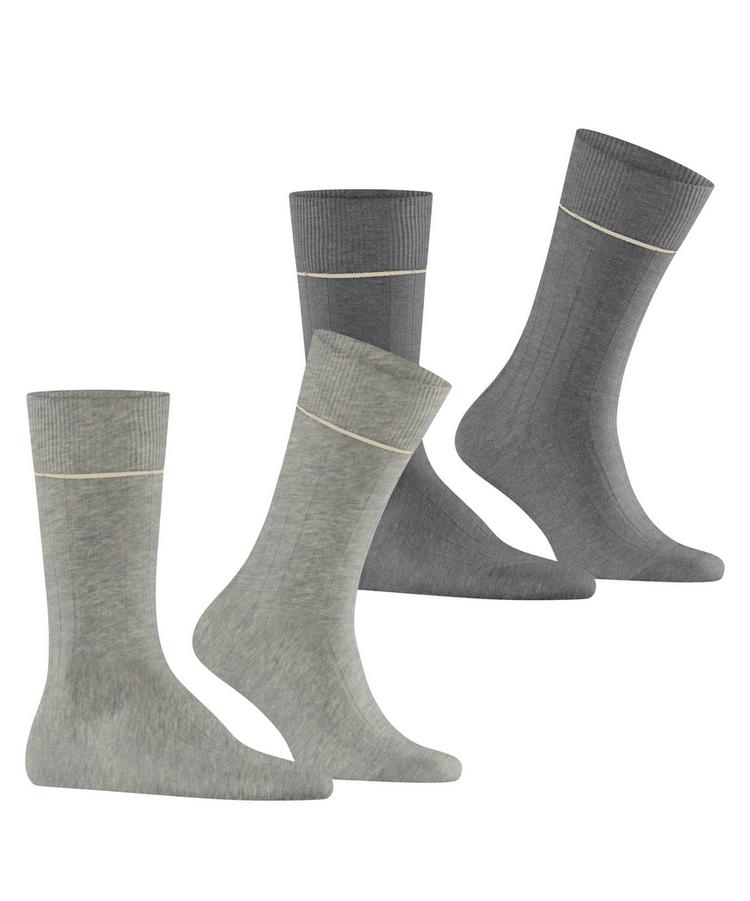 ESPRIT ESPRIT Accent Rib 2-Pack Socken Herren - sortiment (0030) - 0 | SportScheck