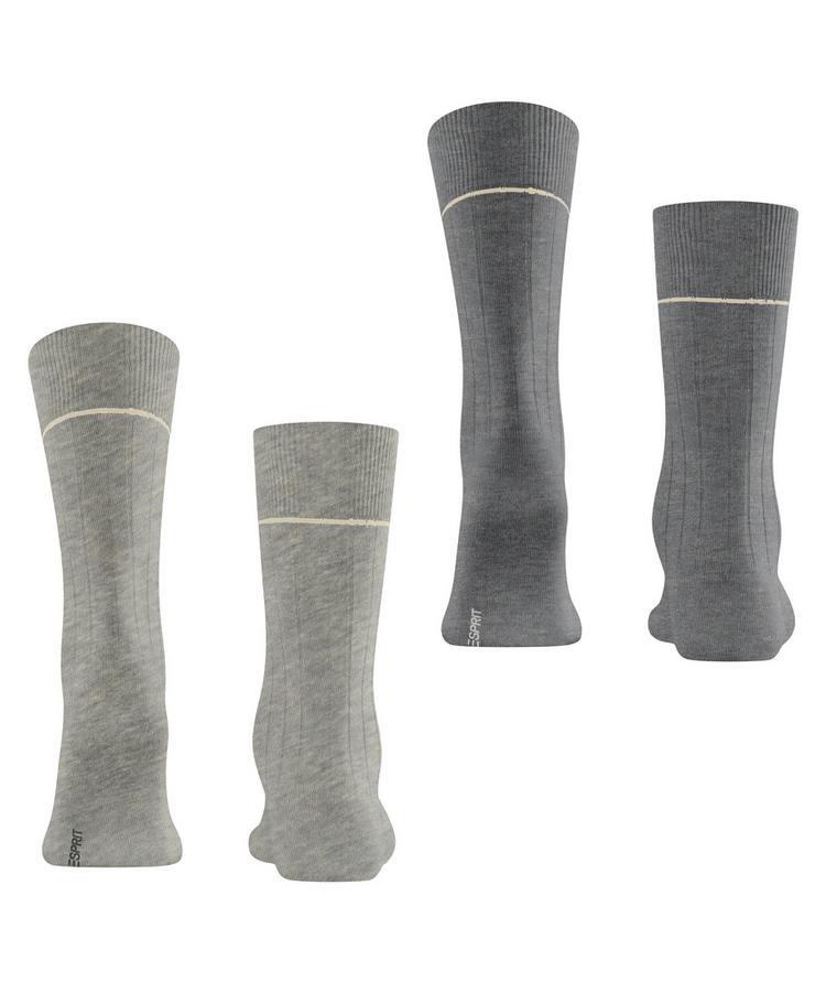 ESPRIT ESPRIT Accent Rib 2-Pack Socken Herren - sortiment (0030) - 0 | SportScheck