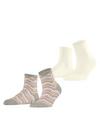 ESPRIT Watercolor SSO  2-Pack Socken Damen - sortiment (0040)