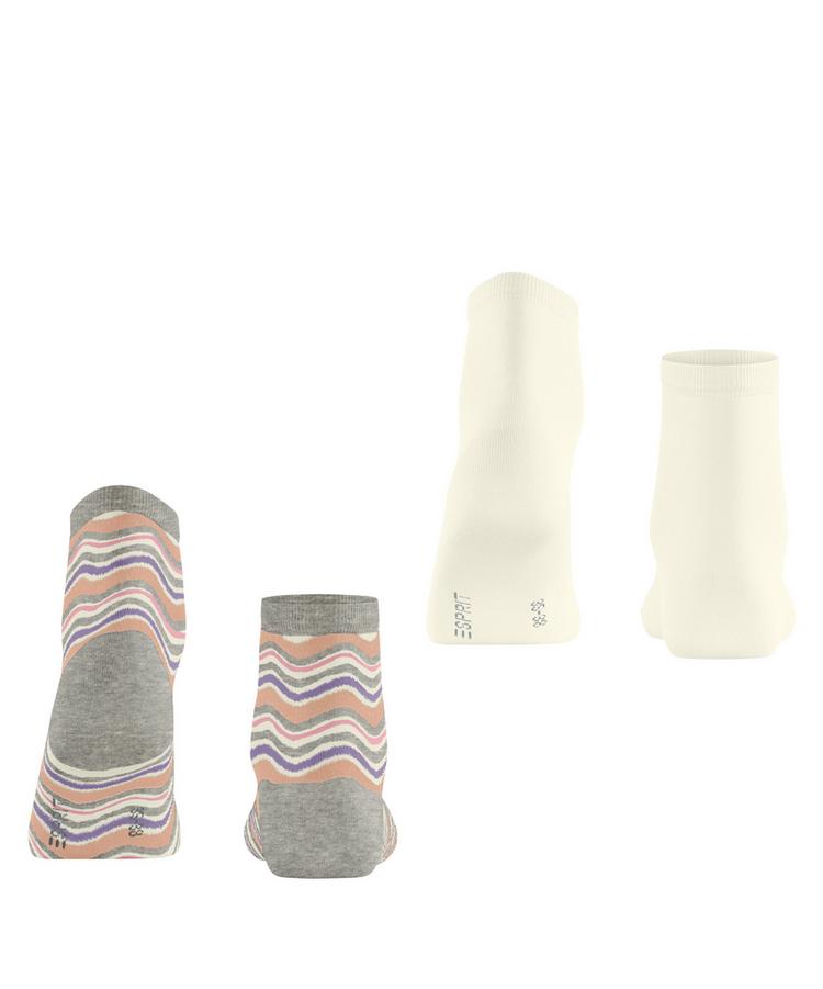 ESPRIT ESPRIT Watercolor SSO  2-Pack Socken Damen - sortiment (0040) - 0 | SportScheck