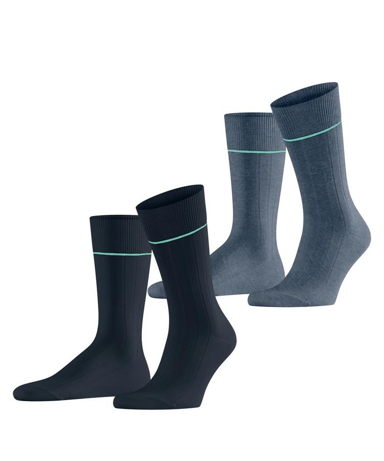 ESPRIT ESPRIT Accent Rib 2-Pack Socken Herren - sortiment (0040) - 0 | SportScheck