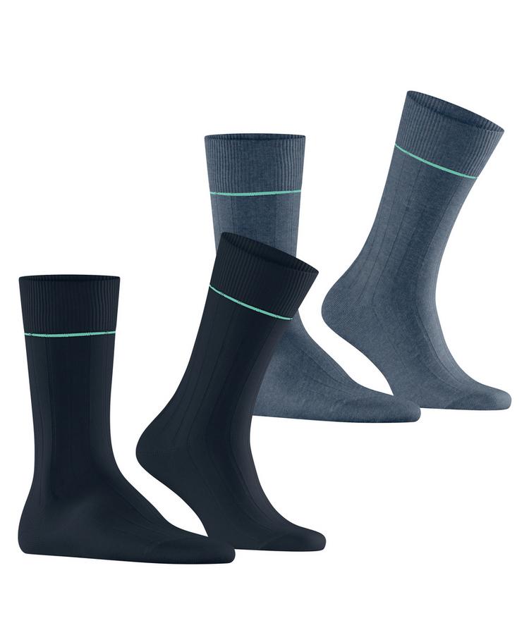 ESPRIT ESPRIT Accent Rib 2-Pack Socken Herren - sortiment (0040) - 0 | SportScheck