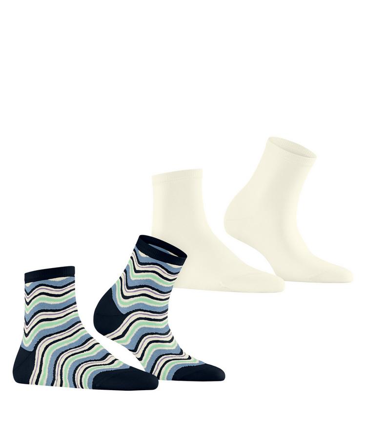 ESPRIT ESPRIT Watercolor SSO  2-Pack Socken Damen - sortiment (0050) - 0 | SportScheck
