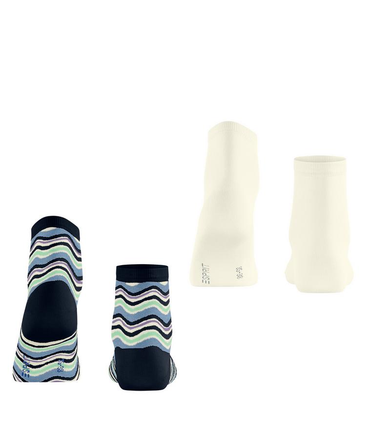ESPRIT ESPRIT Watercolor SSO  2-Pack Socken Damen - sortiment (0050) - 0 | SportScheck