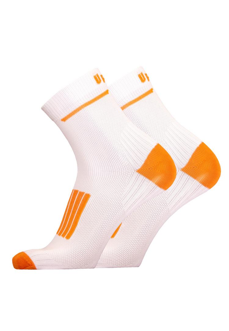 UphillSport UphillSport FRONT 2er Pack Socken - White, orange - 0 | SportScheck