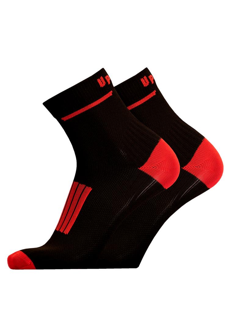 UphillSport UphillSport FRONT 2er Pack Socken - Black, red - 0 | SportScheck