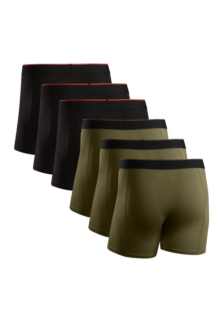 DANISH ENDURANCE DANISH ENDURANCE Bamboo Trunks Unterhose Herren - black olive - 0 | SportScheck