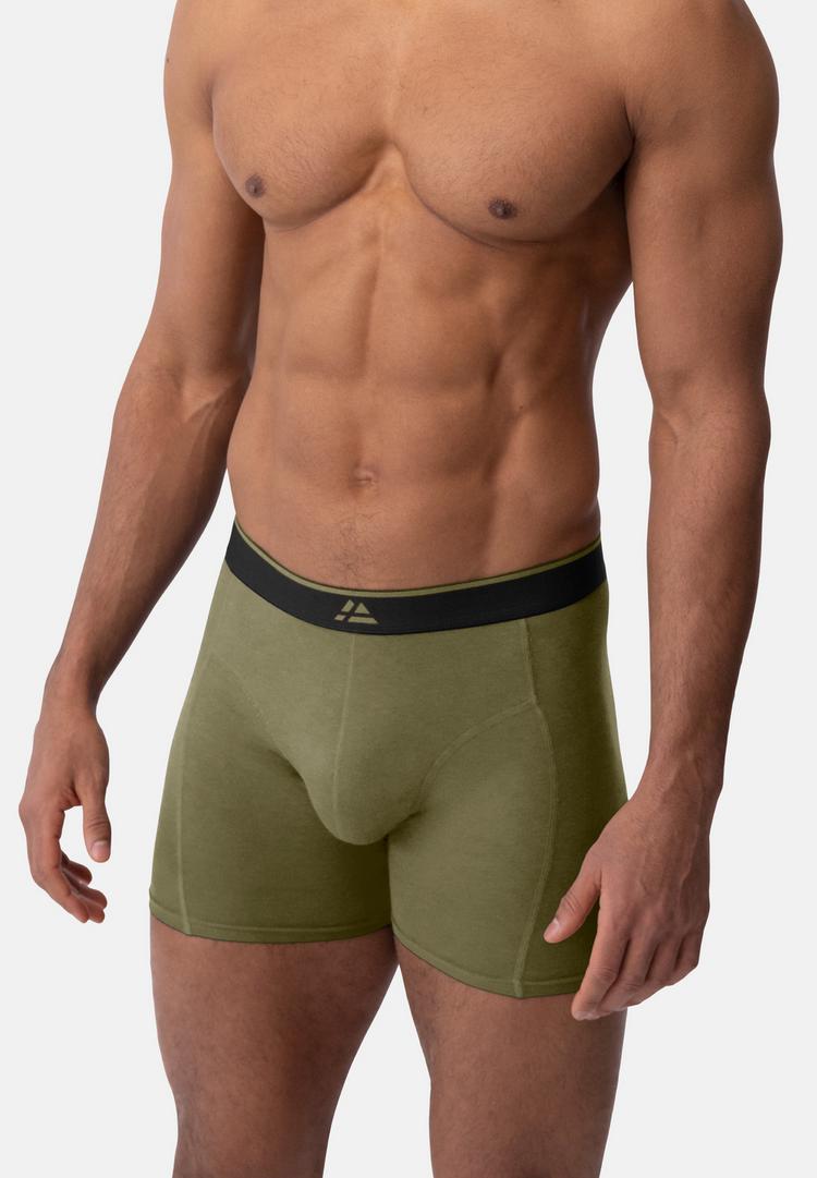 DANISH ENDURANCE DANISH ENDURANCE Bamboo Trunks Unterhose Herren - black olive - 2 | SportScheck