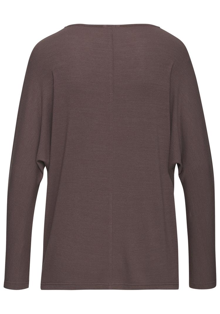 Lascana Lascana Langarmshirt Langarmshirt Damen - berry - 0 | SportScheck