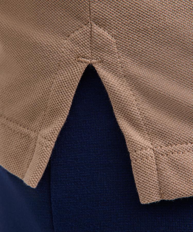 Falke Falke Pima Piqu&eacute; Polo Poloshirt Damen - sesame (4390) - 3 | SportScheck