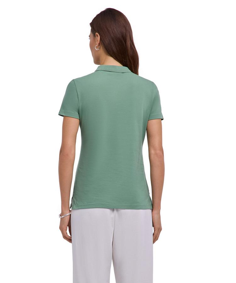 Falke Falke Pima Piqu&eacute; Polo Poloshirt Damen - sage (7538) - 0 | SportScheck