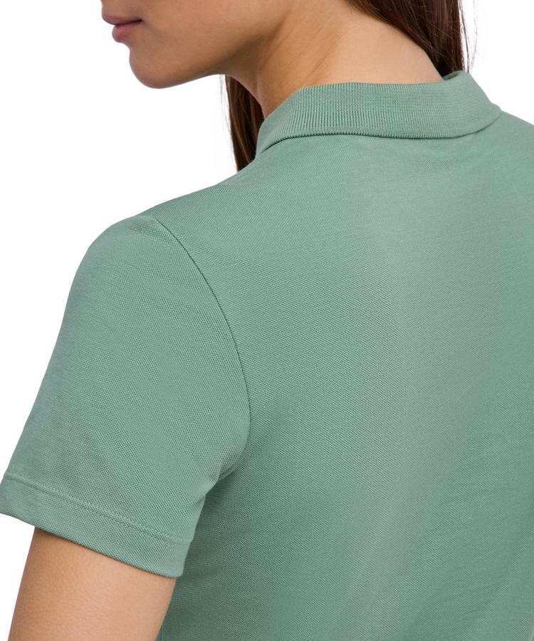Falke Falke Pima Piqu&eacute; Polo Poloshirt Damen - sage (7538) - 3 | SportScheck