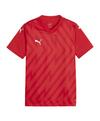 PUMA teamGLORY Trikot Kids Trikot Kinder - rotweissrot