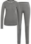 Odlo MERINO 200 W&auml;scheset Damen - grey melange(15700)
