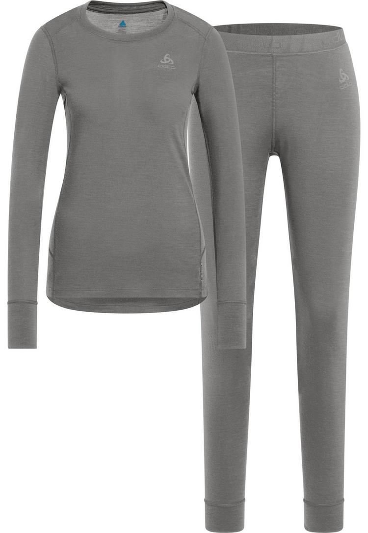 Odlo Odlo MERINO 200 W&auml;scheset Damen - grey melange(15700) - 0 | SportScheck