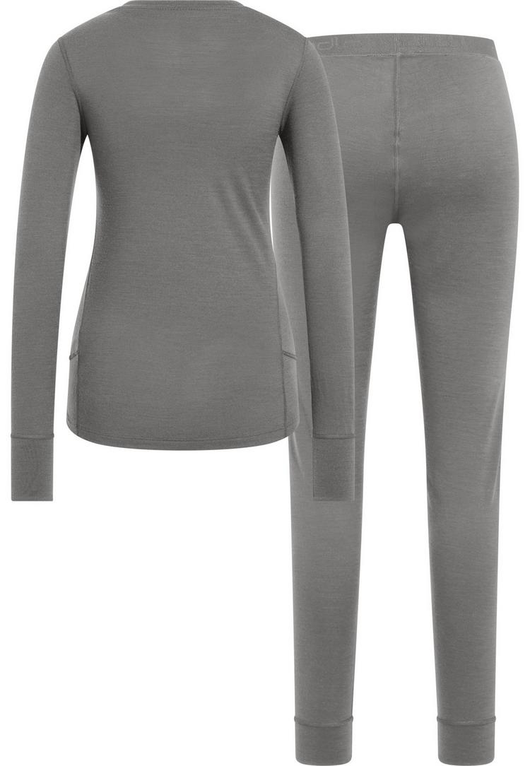 Odlo Odlo MERINO 200 W&auml;scheset Damen - grey melange(15700) - 0 | SportScheck