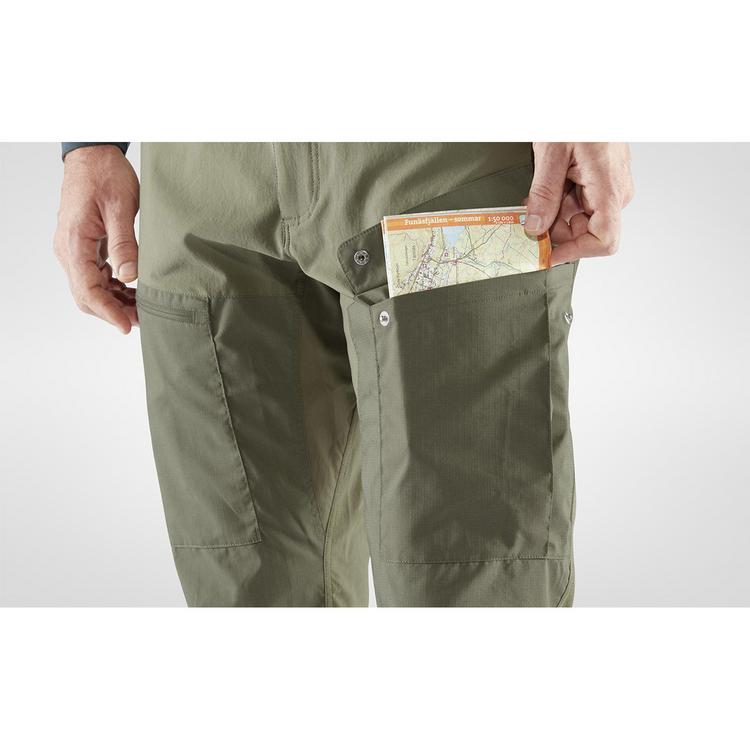 FJ&Auml;LLR&Auml;VEN FJ&Auml;LLR&Auml;VEN Abisko Abisko Midsummer Trekkinghose Herren - Schlamm - 6 | SportScheck