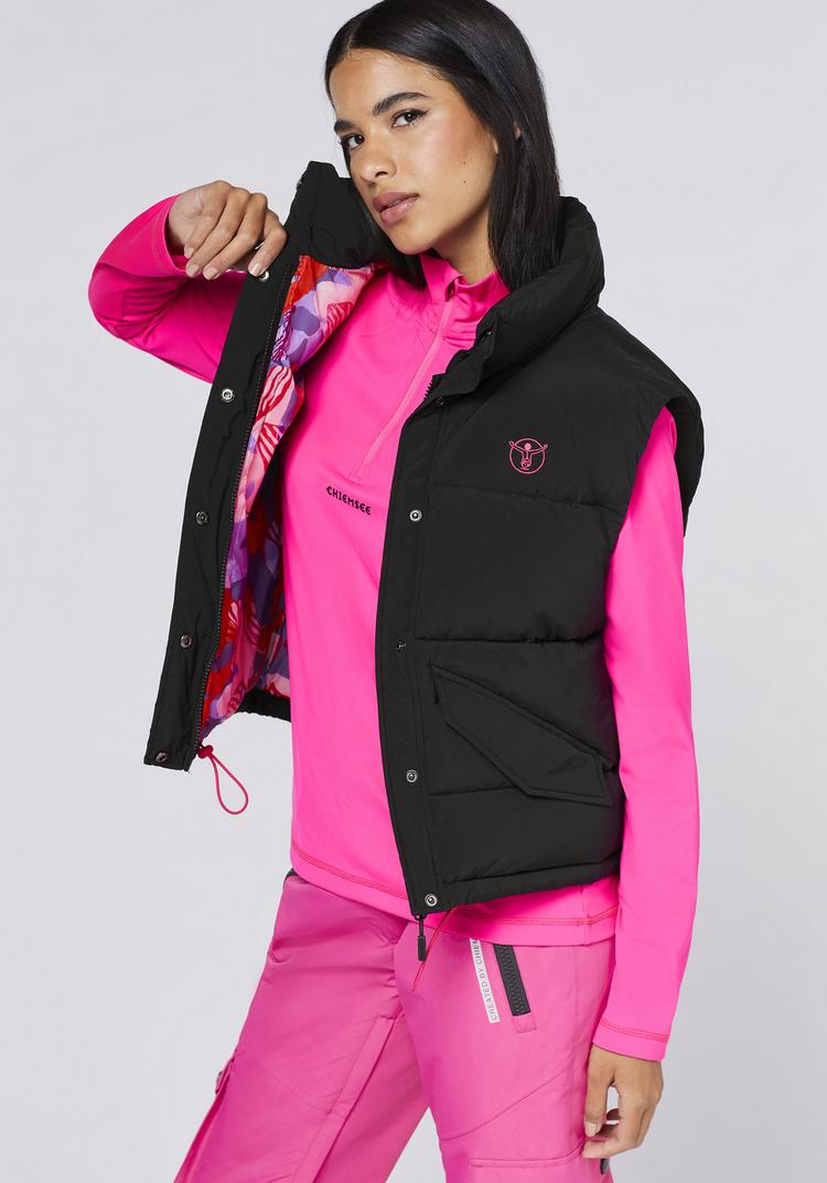 Chiemsee Chiemsee Weste Outdoorweste Damen - 19-3911 Black Beauty - 4 | SportScheck