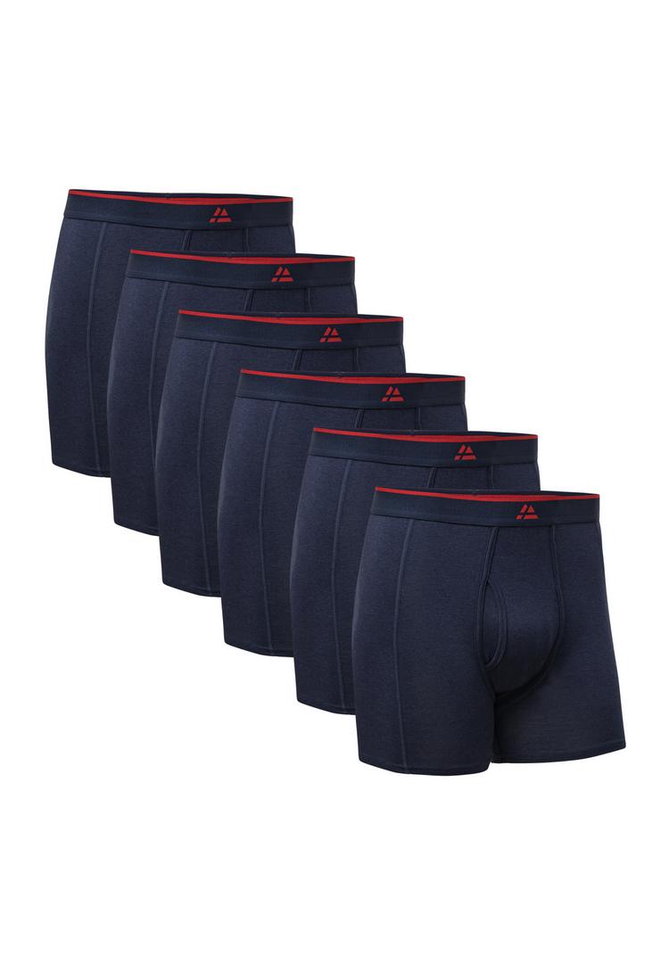 DANISH ENDURANCE DANISH ENDURANCE Bamboo Trunks with fly Unterhose Herren - navy blue - 0 | SportScheck