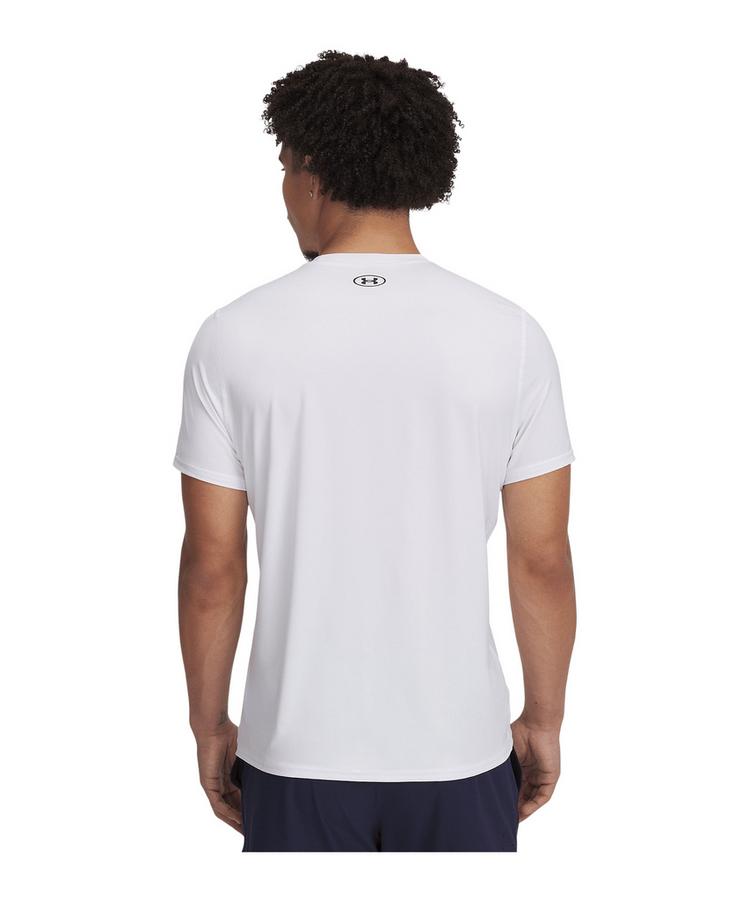 Under Armour Under Armour Heatgear Fitted T-Shirt Laufshirt Herren - weiss - 0 | SportScheck
