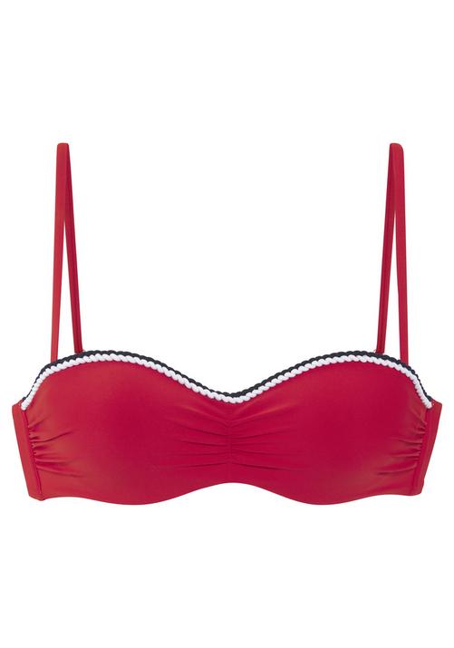 S.OLIVER B&uuml;gel-Bandeau-Bikini-Top Bikini Oberteil Damen