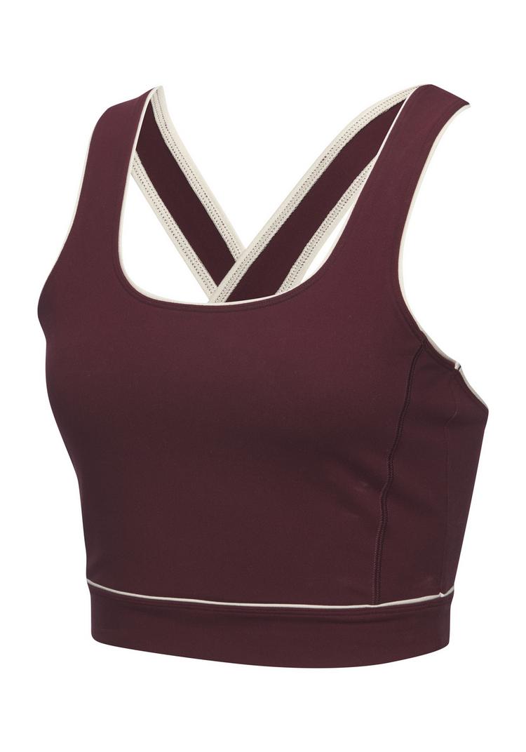 Copenhagen Studios Copenhagen Studios Crop-Top Croptop Damen - Weinrot - 0 | SportScheck