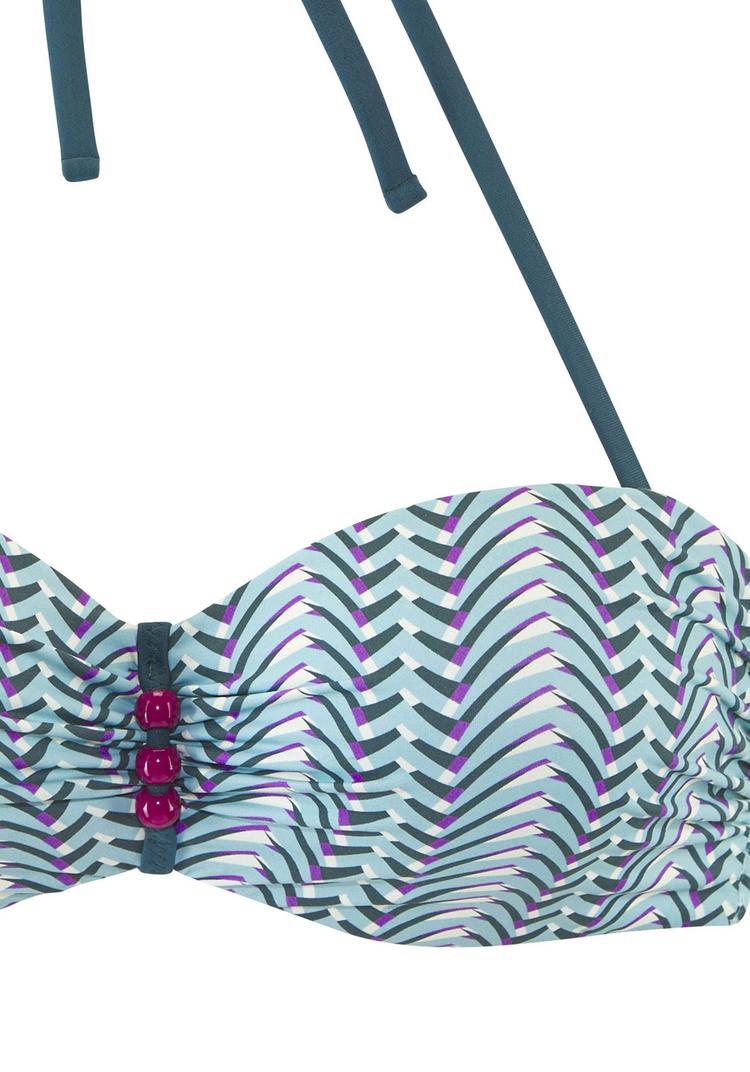 Vivance Vivance B&uuml;gel-Bandeau-Bikini Bikini Set Damen - blau - 2 | SportScheck