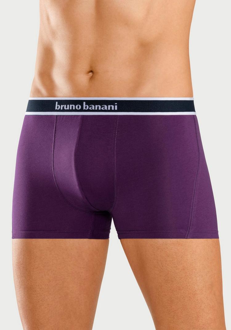 BRUNO BANANI BRUNO BANANI Boxer Unterhose Herren - t&uuml;rkis - lila - blau - navy - 6 | SportScheck
