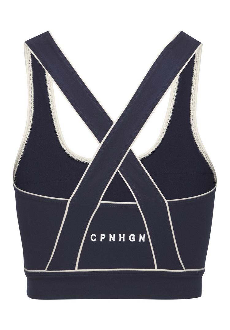 Copenhagen Studios Copenhagen Studios Crop-Top Croptop Damen - navy - 2 | SportScheck