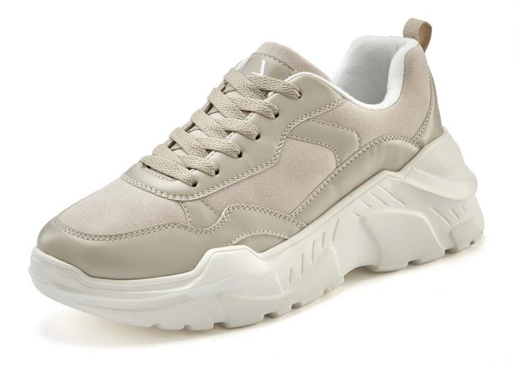 Lascana Lascana Sneaker Sneaker Damen - beige - 3 | SportScheck