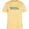 FJ&Auml;LLR&Auml;VEN Fj&auml;llr&auml;ven Logo Tee W Langarmshirt Damen - Gelb