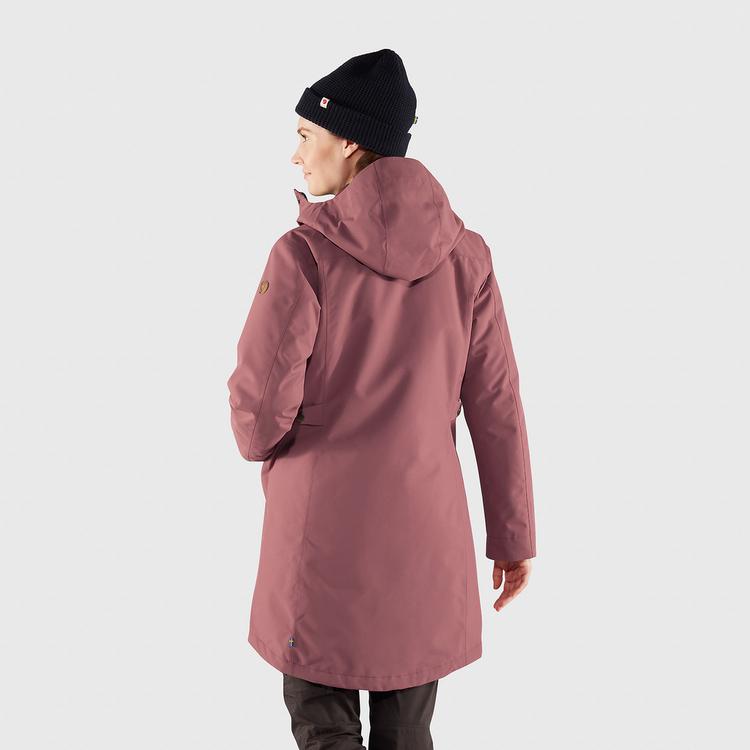 FJ&Auml;LLR&Auml;VEN FJ&Auml;LLR&Auml;VEN Visby 3 in 1 Winterjacke Damen - Rose - 10 | SportScheck