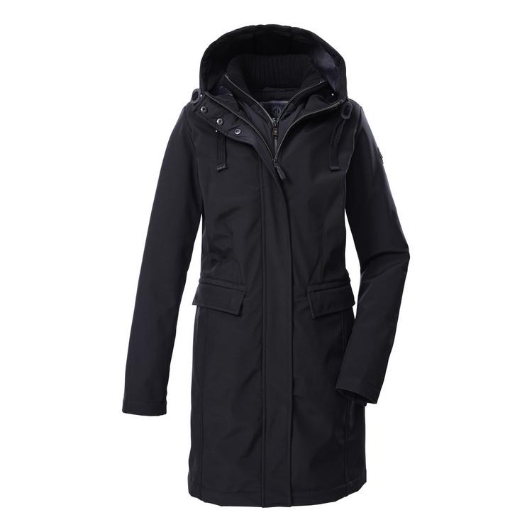 G.I.G.A. DX by killtec G.I.G.A. DX by killtec GW 79 WMN SFTSHLL PRK Funktionsmantel Damen - Schwarz0110 - 0 | SportScheck