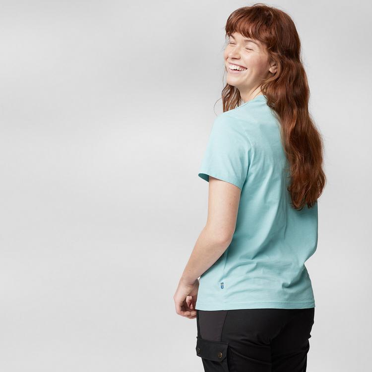 FJ&Auml;LLR&Auml;VEN FJ&Auml;LLR&Auml;VEN W KANKEN ART LOGO TEE T-Shirt Damen - Blau - 2 | SportScheck