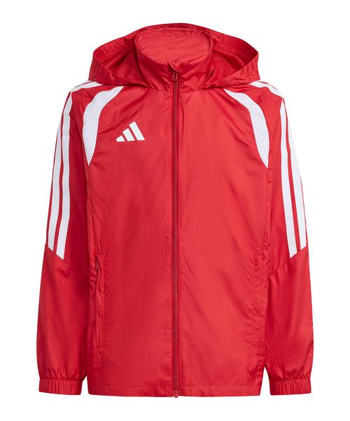adidas Tiro 26 League Windjacke Kids Wei&szlig; Regenjacke Kinder