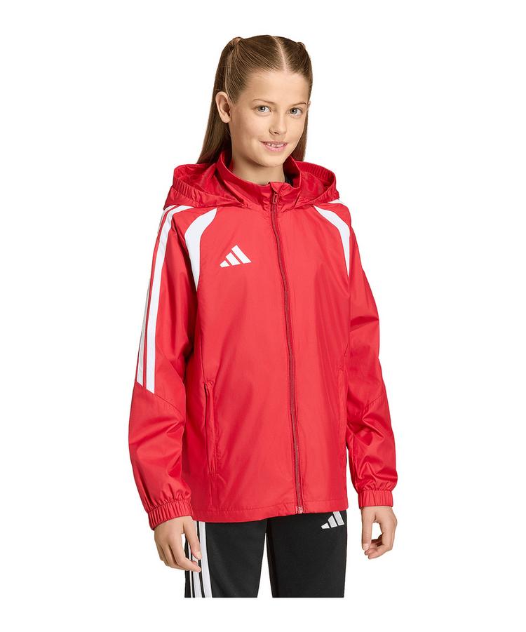 adidas adidas Tiro 26 League Windjacke Kids Wei&szlig; Regenjacke Kinder - rotweiss - 0 | SportScheck