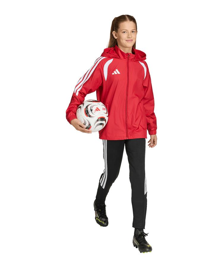 adidas adidas Tiro 26 League Windjacke Kids Wei&szlig; Regenjacke Kinder - rotweiss - 1 | SportScheck