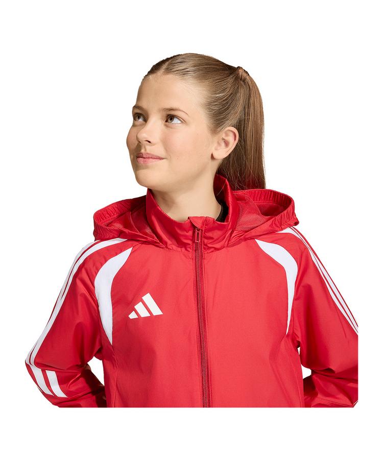 adidas adidas Tiro 26 League Windjacke Kids Wei&szlig; Regenjacke Kinder - rotweiss - 2 | SportScheck