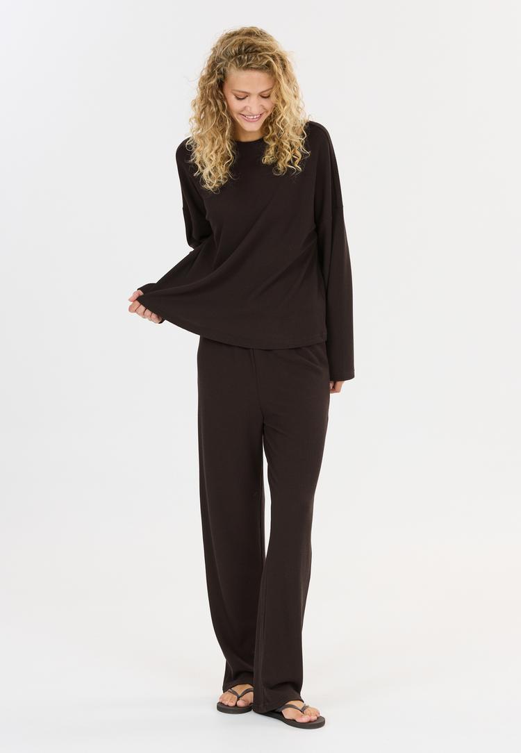 Athlecia Athlecia Cardall Sweatshirt Damen - 1294 Chocolate Torte - 0 | SportScheck