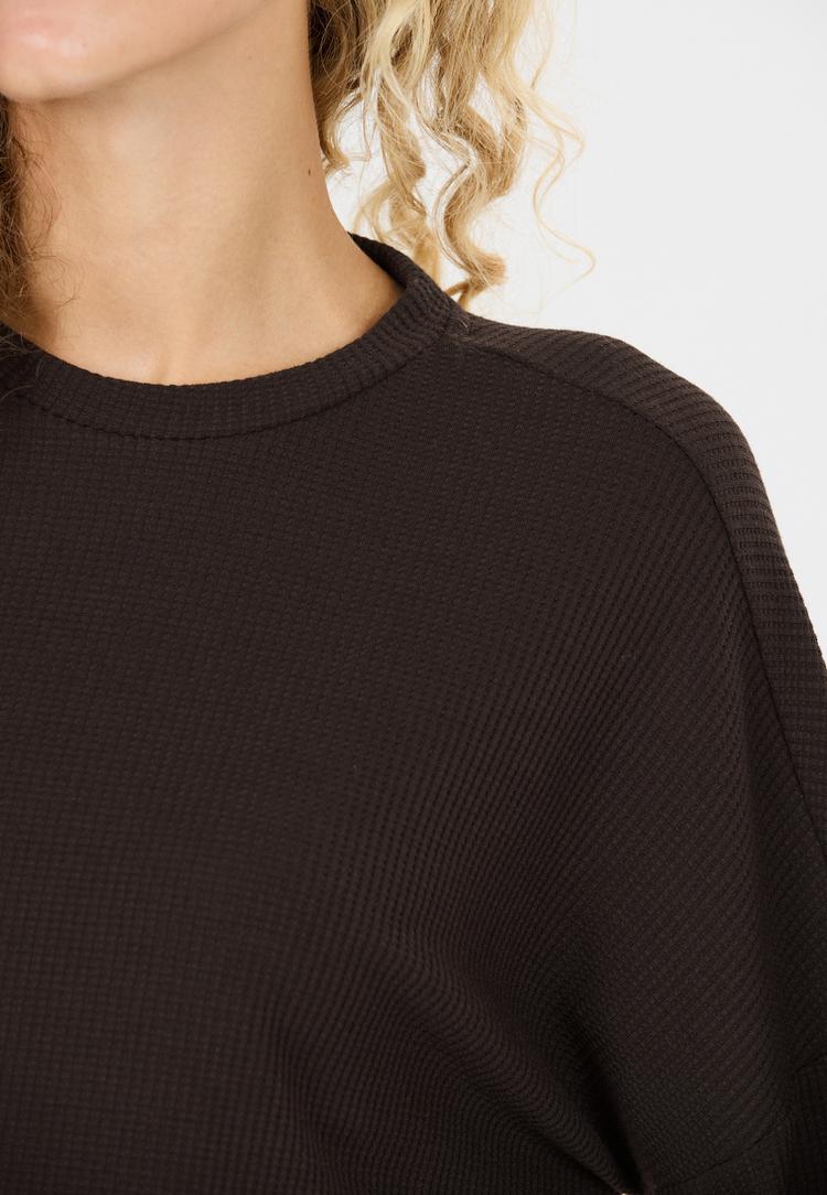 Athlecia Athlecia Cardall Sweatshirt Damen - 1294 Chocolate Torte - 1 | SportScheck