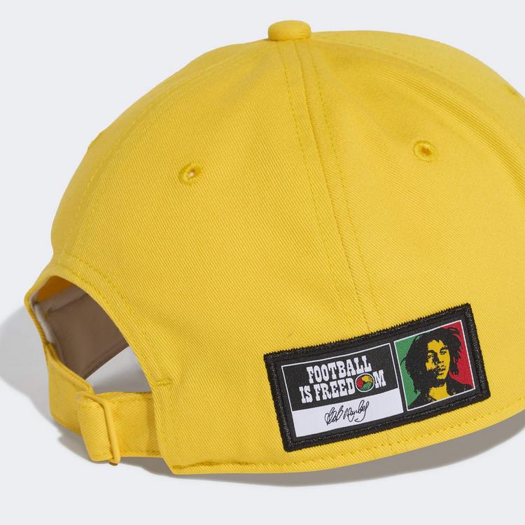 adidas adidas Jamaika 26 x Bob Marley Baseball Kappe Cap - Bold Gold / Black - 2 | SportScheck