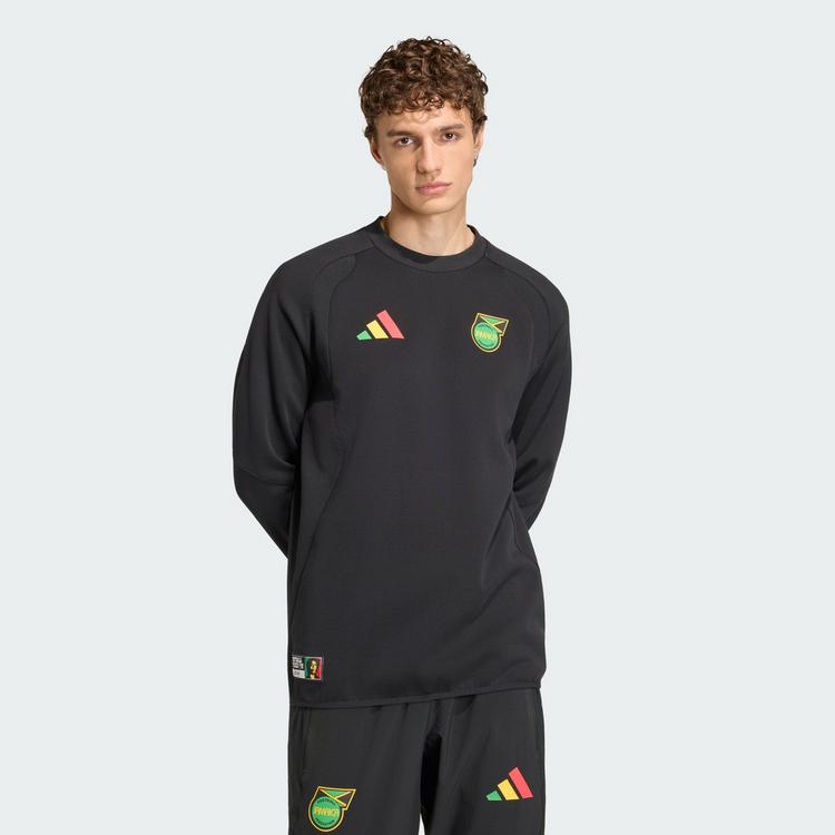 adidas adidas Jamaika x Bob Marley Tiro Tech Sweatshirt Herren - Black - 0 | SportScheck