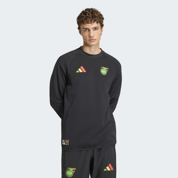 adidas adidas Jamaika x Bob Marley Tiro Tech Sweatshirt Herren - Black - 1 | SportScheck