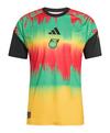 adidas Jamaika Prematch Trikot Home WM 2026 Trikot Herren - gelbgruen