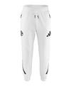 adidas FC Schalke 04 Z.N.E. Jogginghose Wei&szlig; Trainingshose Herren - weiss