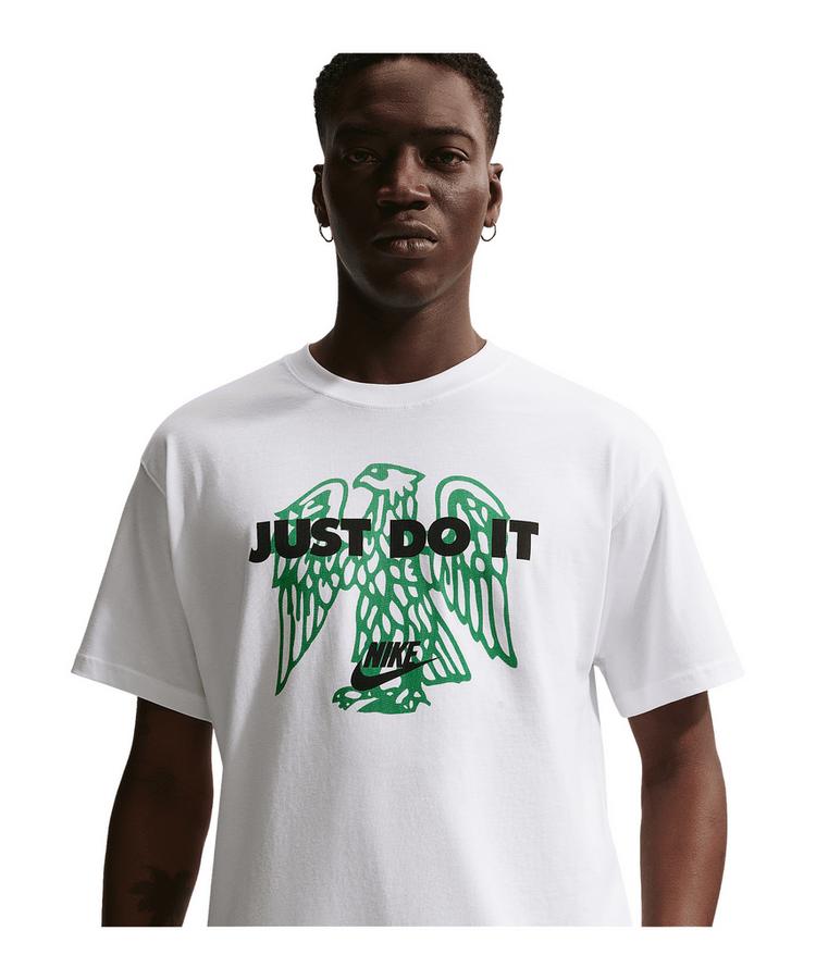 Nike Nike Nigeria Reissue T-Shirt Wei&szlig; T-Shirt Herren - weiss - 0 | SportScheck