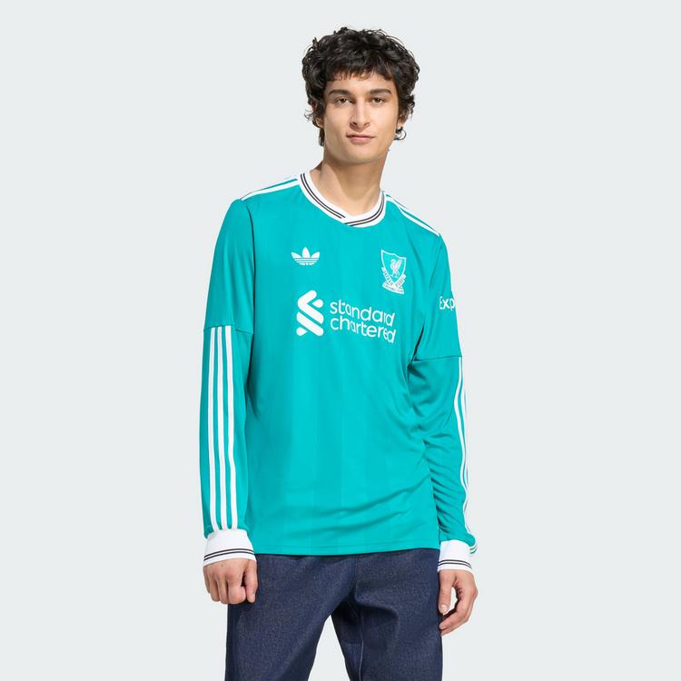 adidas adidas Liverpool FC 25/26 Langarm Trikot Herren - Sea Green - 1 | SportScheck