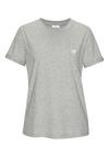 Lascana T-Shirt T-Shirt Damen - grau meliert
